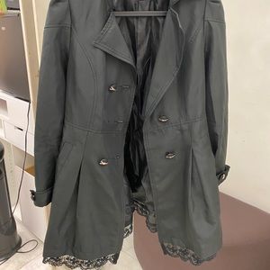 Black Women’s Trench Coat